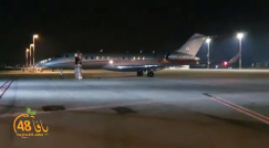   فيديو: هبوط طائرة الكورونا في مطار اللد ونقل ركابها الى الحجر الصحي